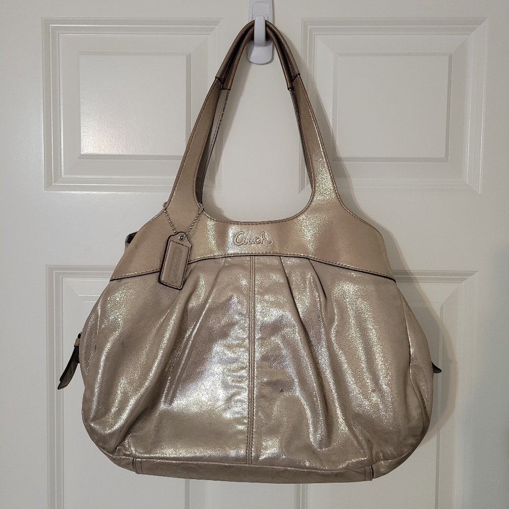 Shimmery Coach Purse